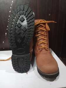 Zapatos de Cuero Marrón con Cordones, Zapatos de Cuero Originales, Mejores Zapatos para Caminar, Botas de Caza - Product Image 3