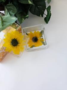 Caja de Joyería de Resina Floral Hecha a Mano, Premium y Personalizada, Organizador Decorativo para Guardar Objetos Pequeños, Estuche de Regalo de Resina para Joyas - Product Image 2