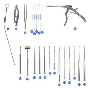 Lacrimal Sac Retractor Surgical Kit Set with Adjustable Steel Instruments for Ophthalmic Surgery - Product Image 2