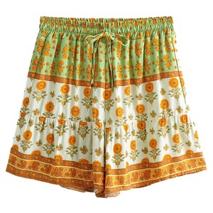 Shorts de yoga taille haute en coton éponge grande taille pour femme – Extensibles, respirants, style décontracté et tendance pour l'été - Product Image 5