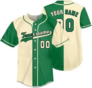Custom Your Own Design Baseball Shirts Embroidery Print Logo Adult Sublimated Button <b>Down</b> Blank Baseball Jerseys - Product Image 4
