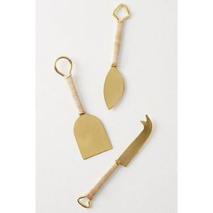 Juego de Cuchillos para Queso de Último Modelo para Fiestas, Juego de Servidores de Pastel de Acero Inoxidable, Cubiertos Reutilizables para Servir Postres, 3 Piezas - Product Image 3