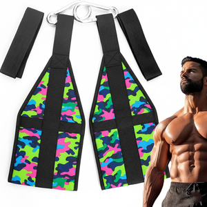 Sangles de traction abdominales personnalisables pour entraînement, sangles de suspension pour bras, sangles AB Sling pour abdominaux - Product Image 2