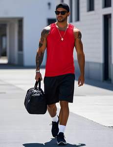 Débardeur Homme Vibrant, Toucher Doux, Maille Aérée, Léger, Fluide, Sensation Fraîche, Confort Quotidien, Coupe Moderne, Coutures Durables - Product Image 5