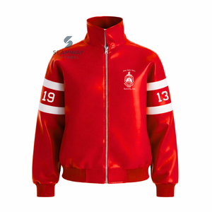 เดลต้า |   ซิกมา |   เสื้อแจ็คเก็ตหนัง PU สำหรับขับขี่มอเตอร์ไซค์ Theta รุ่น Moto Racer สำหรับผู้หญิง สีสันแบบ Color-Block - Product Image 2