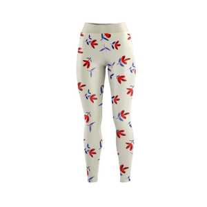 Mid Waist Full Length Yoga <b>Leggings</b> <b>Green</b> Spandex Polyester Seamless Tummy Control Quick Dry Sweat-Wicking Elastic Waist Pants - Product Image 1