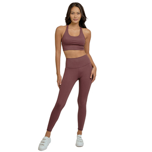 2026 New Fashionable Custom Gym Workout Sets Women Breathable Seamless Yoga Elastic Waist Front/Waist Logo 2-Piece Eco-Friendly - Product Image 1