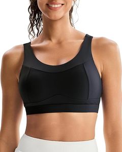 RUNNING GIRL สปอร์ตบราสำหรับผู้หญิงแบบกระชับพิเศษ รุ่น Racer back สำหรับวิ่งและออกกำลังกาย - Product Image 4