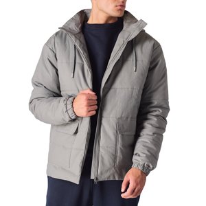 New Arrival Men Custom Logo And Size High Quality <b>Thin</b> Hooded <b>Puffer</b> <b>Jackets</b> for Winter Wear Season Adults Streetwear - Product Image 1