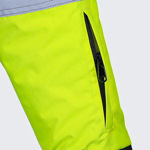 Chaqueta de Seguridad Reflectante de Alta Visibilidad para Hombre, con Logotipo Personalizado, Impermeable, de Forro Polar, para Invierno, de Manga Larga, Ropa de Trabajo de Alta Visibilidad - Product Image 4