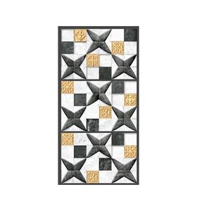 Dernière élévation 3d unique 300x450mm carreaux de mur en céramique émaillée finition brillante mur intérieur moderne étanche au feu pour la maison - Product Image 5