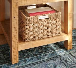 Panier de rangement en jonc de mer fait main du Vietnam sans couvercle – Fournisseur en gros |   Couleur personnalisée |   Service OEM et ODM - Product Image 2