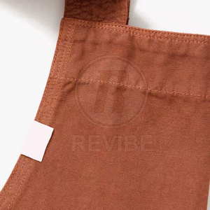 High Quality <b>Kitchen</b> <b>Apron</b> with Durable Stitching Polyester/Cotton Material for Long Time Cooking Baking Restaurant Chef Use - Product Image 4