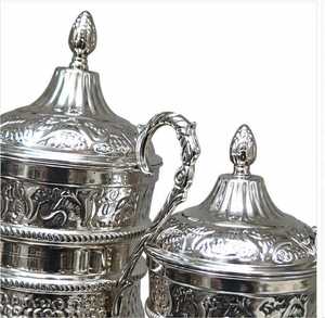 Ensemble de coupes de trophées en acier inoxydable CHAMP KING, qualité supérieure durable, récompenses de compétition, design élégant - Product Image 3