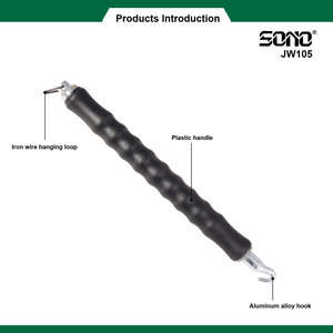 เครื่องมือมัดเหล็ก SONO JW105 กึ่งอัตโนมัติ สำหรับมัดเหล็กเส้น ลวดผูกเหล็ก  แบบมือหมุน สำหรับงานก่อสร้าง สีดำ - Product Image 2