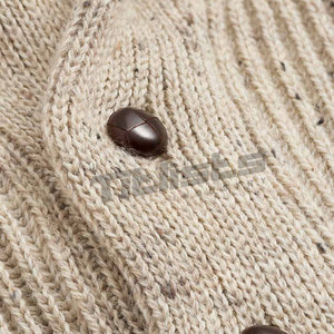 Cardigans légers pour hommes au quotidien avec texture tricotée de qualité supérieure pour la mode saisonnière moderne - Product Image 4
