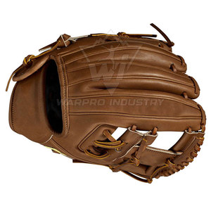 Guantes de Béisbol Profesionales Duraderos, Guante de Entrenamiento de Softbol de Cuero, para Jóvenes y Adultos, para Uso en Campo Interior y Exterior, Alto Rendimiento - Product Image 5