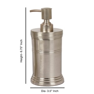 Ensemble d'accessoires de salle de bain pratiques en acier inoxydable finition argentée, parfait pour le rangement hygiénique et une utilisation quotidienne sans stress - Product Image 5