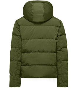 Doudoune matelassée légère et imperméable avec fermeture éclair, coupe courte et carrée, personnalisable, pour l'hiver et l'extérieur 2026 - Product Image 3