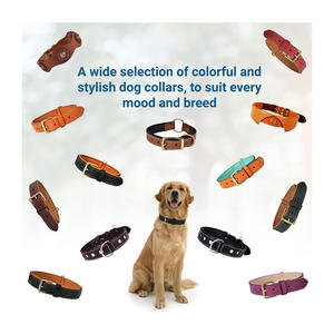 Collar de Cuero PU para Perro al por Mayor con Hebilla Metálica, Collar de Entrenamiento para Mascotas, Transpirable, Resistente y de Lujo para Perros - Product Image 5