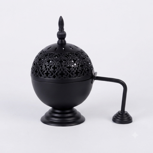 Brass Incense <b>Burner</b> With Star Cutouts Traditional Indian Dhoop Dani Aromatherapy Home Decor All Season Use - Product Image 5