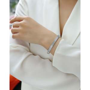 กำไลข้อมือเงินแท้ 925 สำหรับผู้หญิง |   เครื่องประดับทำมือคุณภาพสูงขายส่งจำนวนมาก - Product Image 6