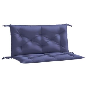 Juego de 2 Cojines para Banco de Jardín, Color Azul Marino - Product Image 2