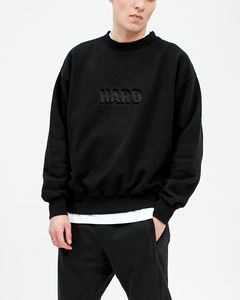 Sweat-shirt personnalisé OEM pour homme, col rond, manches longues, style streetwear respirant et unique. - Product Image 6