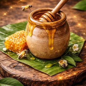 น้ำผึ้งผึ้งบริสุทธิ์สารให้ความหวานธรรมชาติสำหรับการดำเนินชีวิตที่มีสุขภาพดีและสุขภาพโดยความพอดี - Product Image 4