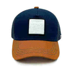 Gorra Trucker de 5 Paneles de Secado Rápido para Deportes, de Poliéster/Algodón, Tejida para Exteriores, Comúnmente en Venta - ¡Gran Oferta! - Product Image 1