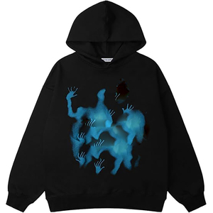 Sudaderas con Capucha para Hombre, de Alta Calidad, con Logotipo Personalizado, Estampado Gráfico, Unisex, con Relieve, Lisas, Sublimadas, Talla Grande, para Otoño e Invierno - Product Image 4