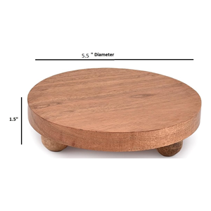 Support de Présentation en Bois d'Acacia pour Plantes, Socle Vintage pour Salle de Bain, Organisateur Écologique pour Savon, Bougies et Parfums - Product Image 2