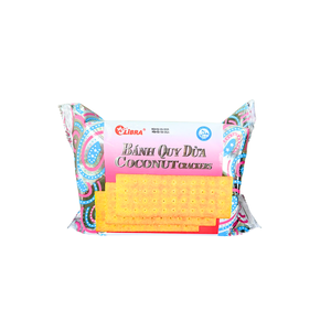 ขนมขบเคี้ยวมะพร้าวอบกรอบรูปสี่เหลี่ยมพรีเมียม 180 กรัม รสหอมกรุ่น - Product Image 4