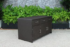 Elegante Mueble de Almacenamiento de Mimbre Moderno para Sala de Estar, Muebles para el Hogar, Uso en Escuelas y Hoteles - Product Image 6