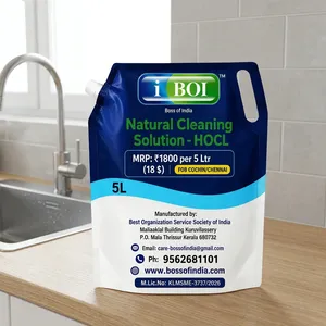 High Purity HOCl <b>Liquid</b> Hypochlorous Acid Cleaning Solution for Produce Preparation Food Handling Surface Care Restaurant Use - Product Image 1