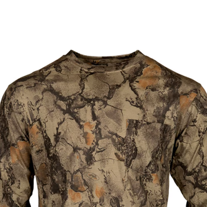 Custom-Hunting Shirt-Resistant Soft Breathable Comfortable Stretch Fabric Washed Camouflage Retro Short-Sleeve Hunting Shirt - Product Image 5