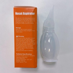 Aspirador Nasal Manual <span class=keywords><strong>de</strong></span> Silicona <span class=keywords><strong>de</strong></span> Grado Alimenticio <span class=keywords><strong>de</strong></span> Alta Calidad <span class=keywords><strong>de</strong></span> 75 ml, Libre <span class=keywords><strong>de</strong></span> BPA, Diseño <span class=keywords><strong>de</strong></span> Pingüino, Ecológico, Transparente, Limpiador <span class=keywords><strong>de</strong></span> Nariz para Bebés - Product Image 6
