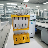 Extracteur de graisse Soxhlet automatique AMAZE AI-SOX, analyseur de graisse brute, capacité de 6 échantillons, chauffage électrique, température programmable, PTFE