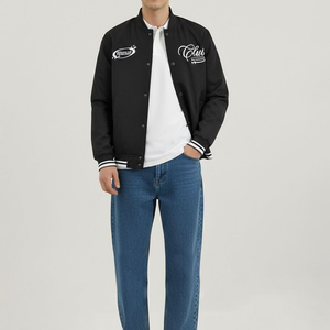 Custom Vintage School College Mens Varisty <b>Jackets</b> Leather sleeves Wool Letterman Crop Varsity <b>Jacket</b> ladies baseball chenille - Product Image 3