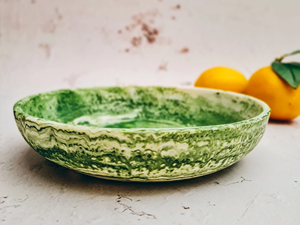FAIZA CRAFT FC-3300 Bol à salade classique en céramique et résine polie pour cuisine et table, léger (0,3 kg), livraison gratuite Uttar Pradesh - Product Image 6