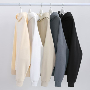 High Quality 100% Polyester Pullover Logo Printing Unisex Hoodie Blanks Sublimation Plain Hoodies Men for Custom <b>Log</b> - Product Image 5