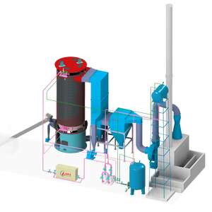 Calentador de Vapor de Biomasa de Alta Eficiencia con Control PLC para Calefacción Industrial |   Sistema de Caldera de Aceite Térmico de 6-8 MkCal para Ahorro de Energía - Product Image 1