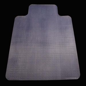 Tapis de protection transparent en PVC pour chaise, 90 x 120 x 0,22 cm, usage domestique, avec clou pour protéger le sol - Product Image 6