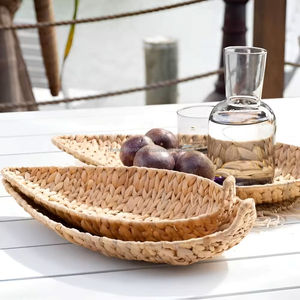 Cesta de Jacinto de Agua Ecológica y Duradera, Hecha a Mano, Natural, Personalizable, de Grado Comercial, Moderna y Decorativa para el Hogar y Hoteles - Product Image 3