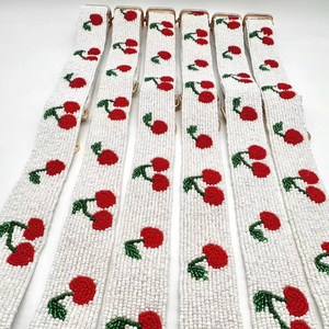 Premium Adjustable Beaded Bag <b>Shoulder</b> <b>Strap</b> Detachable Fashion Accessory At Wholesale Price - Product Image 1