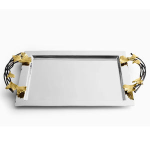 Très demandé pour les hôtels et restaurants, ensembles de 3 plateaux décoratifs en émail doré et argenté, prix le plus bas - Product Image 5