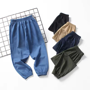 New Fashion Hot Sale <b>Men</b> <b>Trousers</b> High Waist Breathable Cotton Casual Style Straight Pattern Solid Color <b>Men</b> <b>Baggy</b> <b>Trouser</b> - Product Image 6