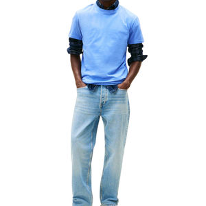 เสื้อยืดโอเวอร์ไซส์คุณภาพสูงสำหรับผู้ชาย ผ้าฝ้าย 100% ระบายอากาศได้ดี น้ำหนัก 180 กรัม  ขนาดใหญ่พิเศษ  ปักลายตามสั่ง พิมพ์ลาย  ถักทออย่างดี - Product Image 3