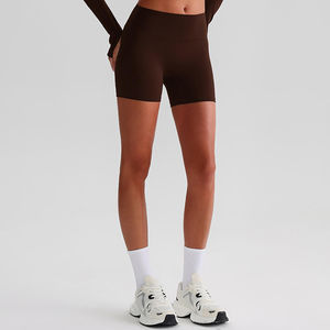 2026 Latest Design Custom Logo Women's High Waist Print Sports Shorts Peach Hip <b>Tight</b> Breathable Quick-Drying Yoga Pants for - Product Image 3