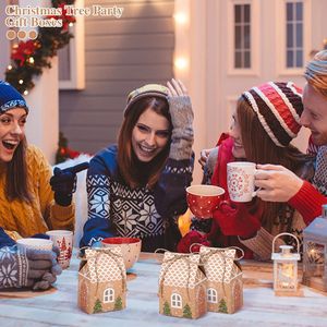 36 Cajas de Regalo Pequeñas para Fiestas Navideñas, Bolsas de Regalo para Pequeños Detalles Navideños, Rellenos para Calcetines Navideños - Product Image 4